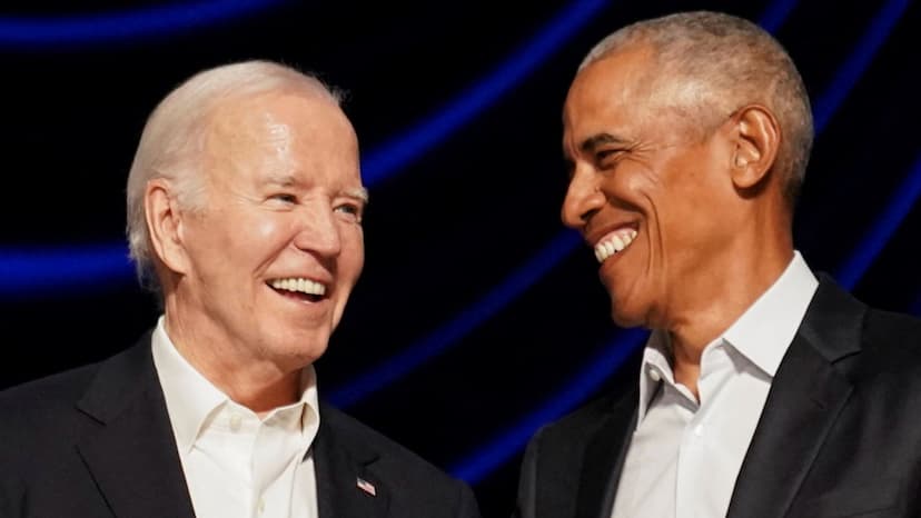 Joe Biden and Barack Obama