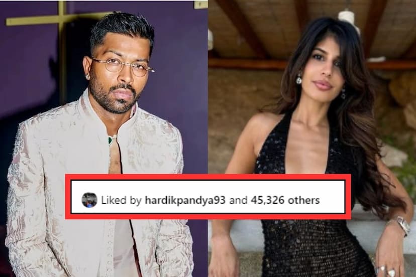 hardik pandya likes jasmin walia post viral