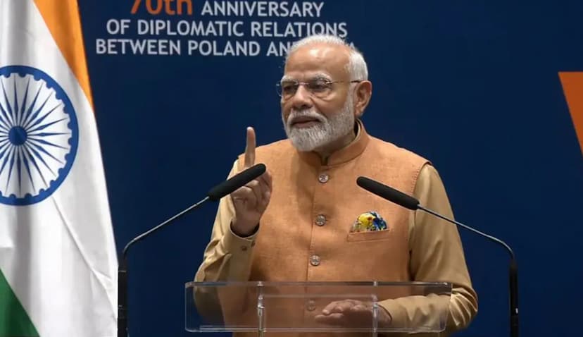 PM Narendra Modi in Poland