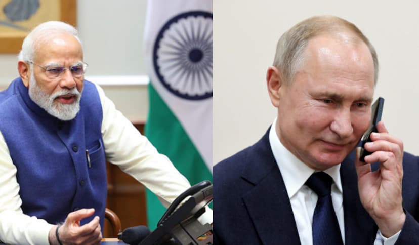 Indian PM Narendra Modi speaks to Russian President Vladimir Putin on phone