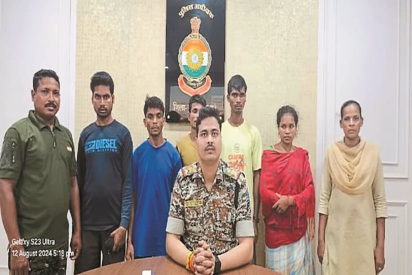 Naxalites Arrested in Sukma