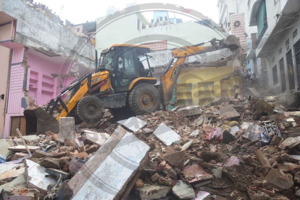 udaipur bulldozer action