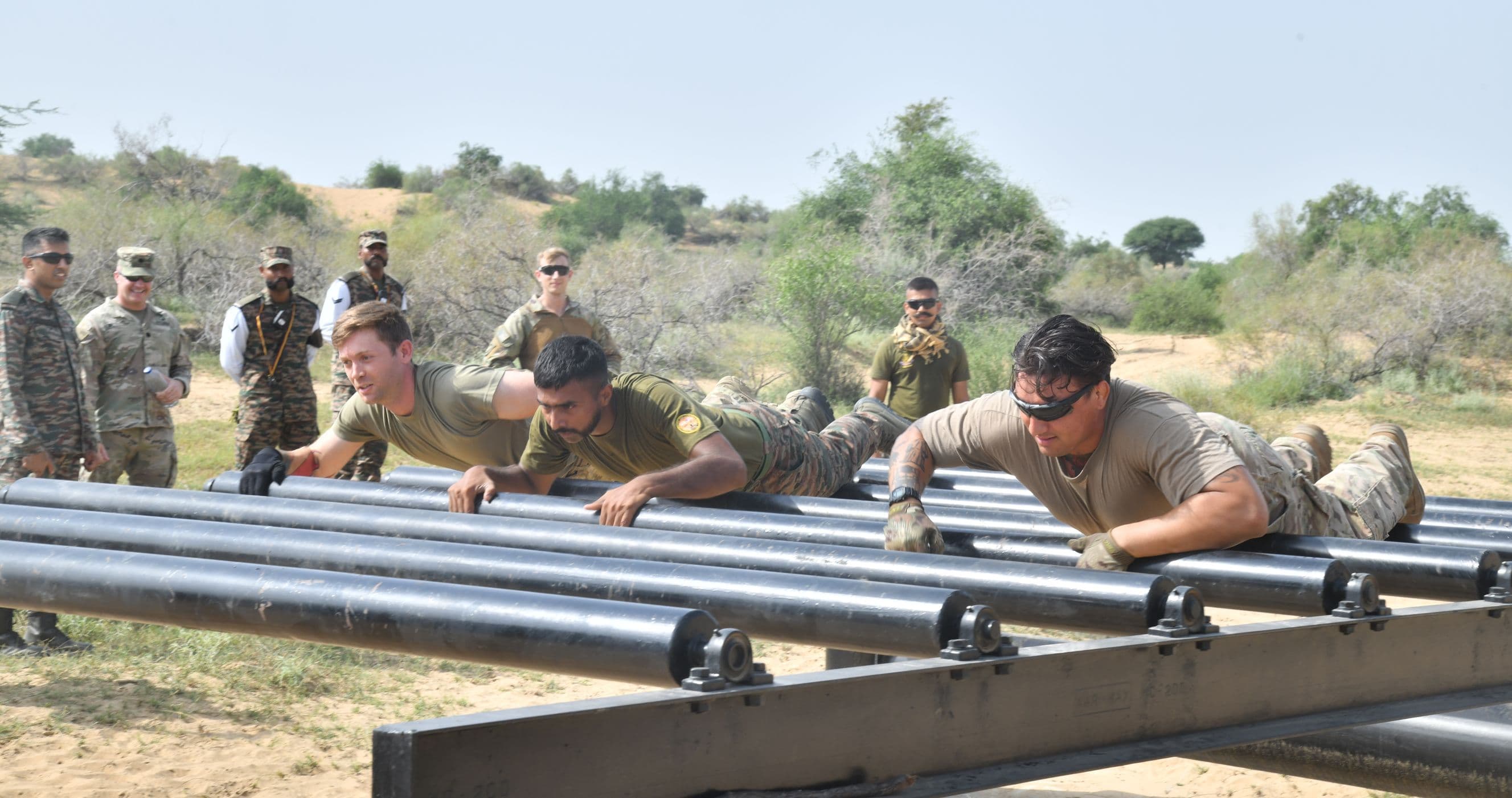 Joint military war exercise between India and America