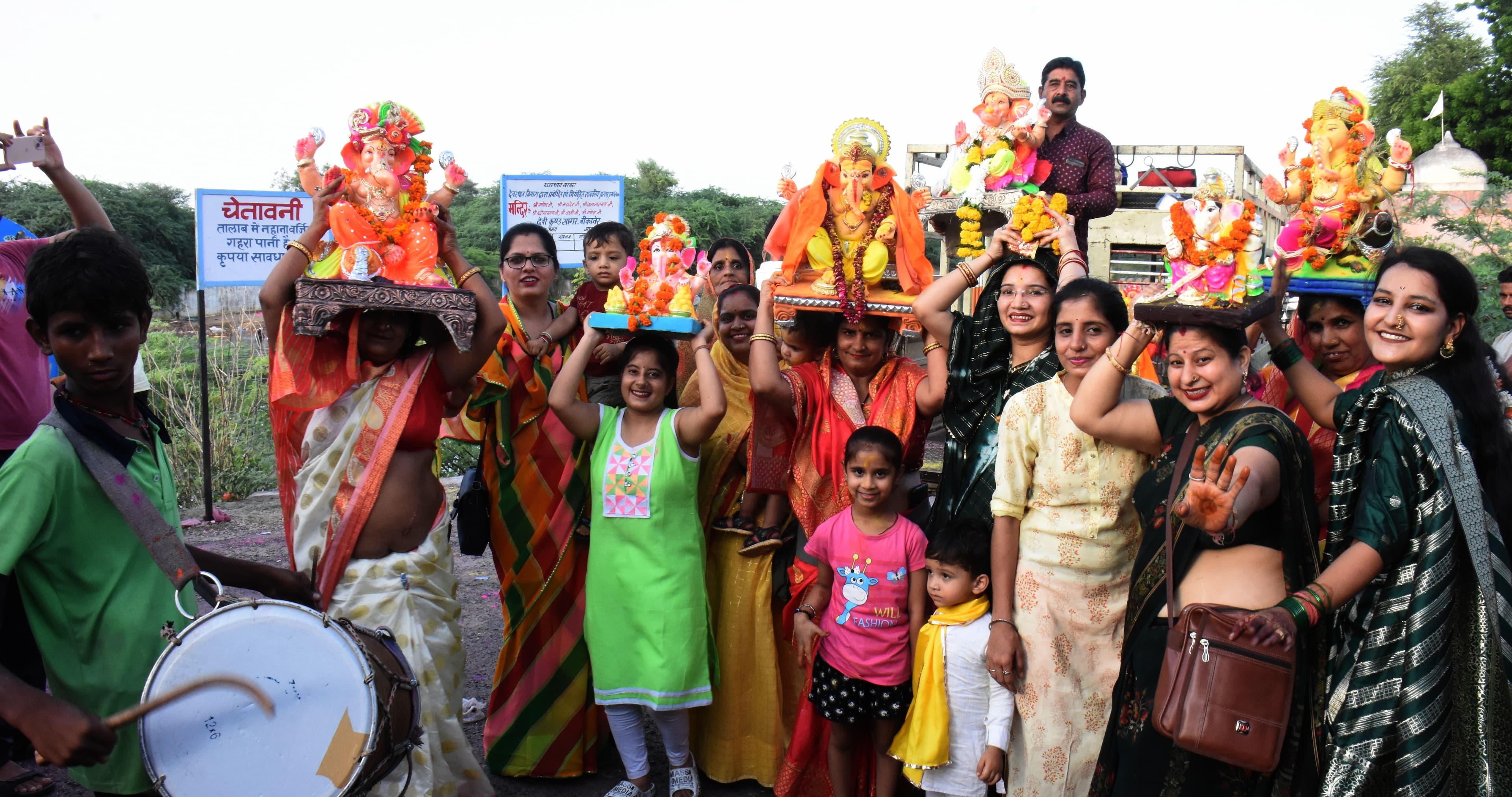 Completion of Ganesh Puja Utsav