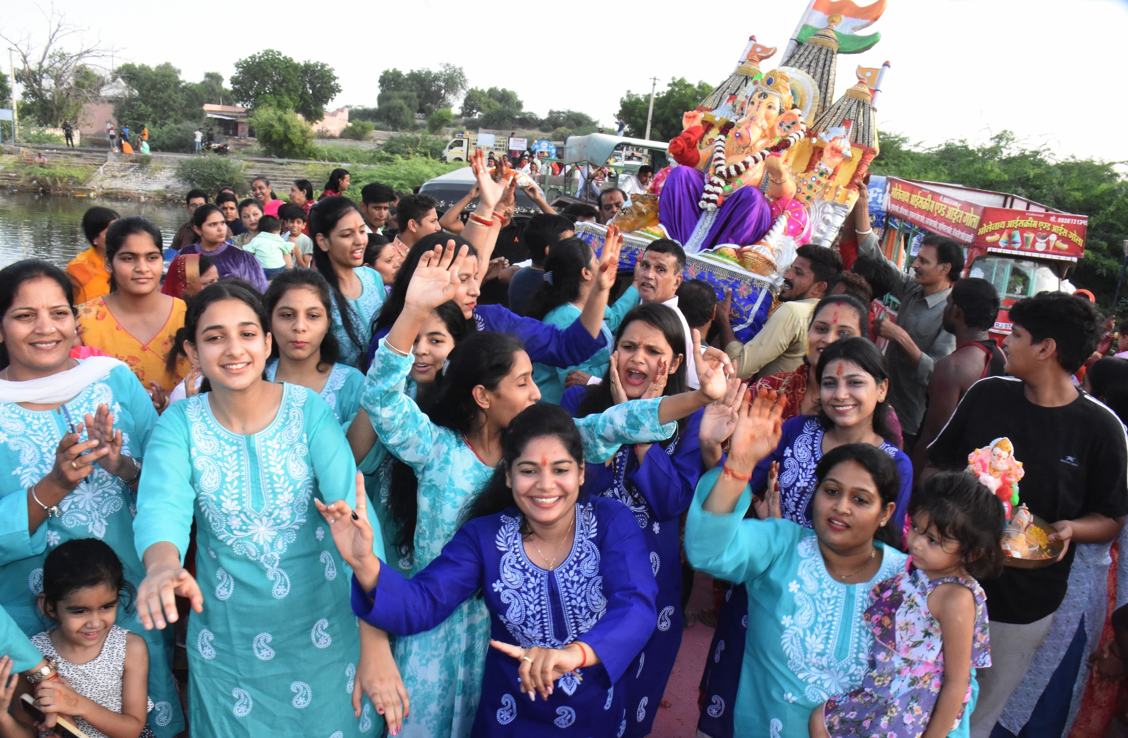 Completion of Ganesh Puja Utsav