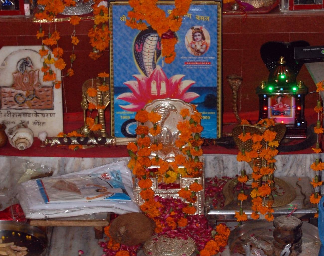 Crowd of devotees gathered at Hariram Baba's fair in Jhorda.