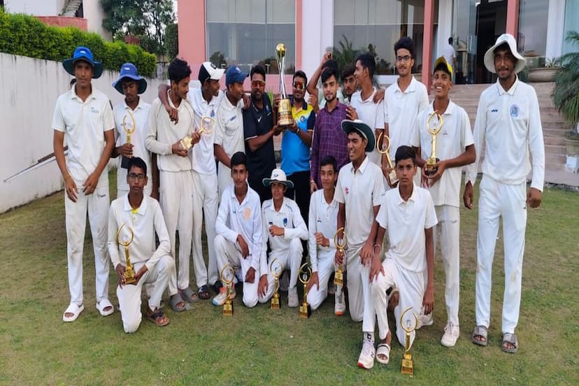 धौलपुर ने जीती अंडर-16 चैम्पियनशिप, रचा इतिहास Dholpur won the Under-16 Championship, created history