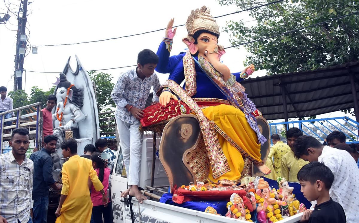 Ganesh visarjan