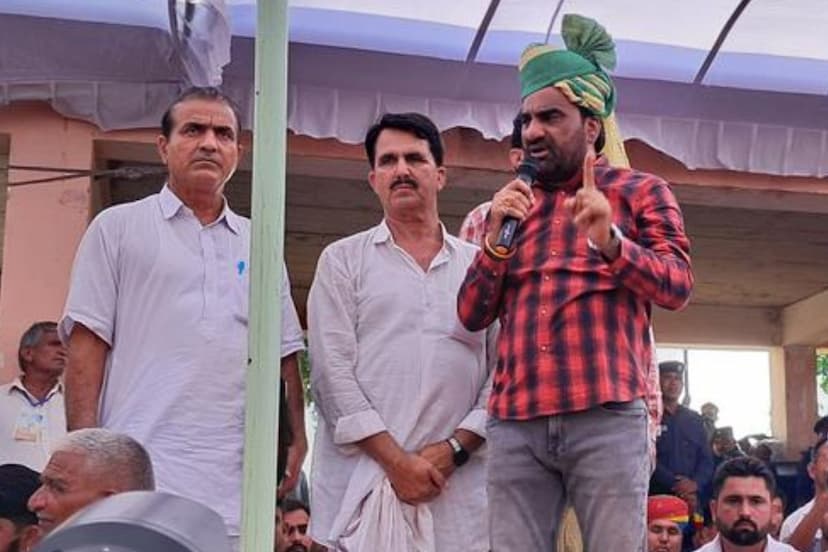 Hanuman Beniwal's big statement on the ruckus at Tejaji's religious gathering in Kharnal