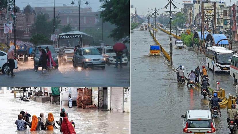 Heavy Rainfall Alert in Rajasthan