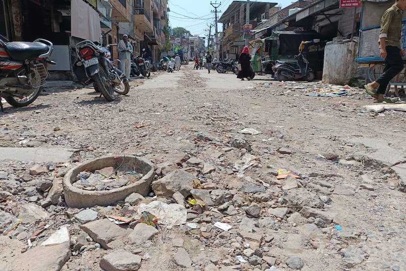 Jodhpur roads damaged