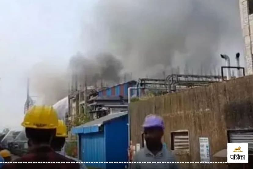 Raigad MIDC chemical company Fire