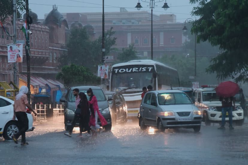 Rajasthan Weather Update Heavy Rain Alert in Rajasthan on 6-7-8-9 September