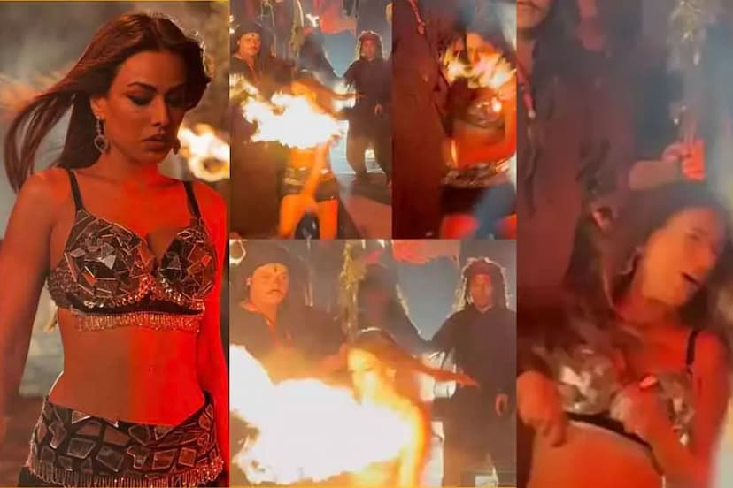 Nia Sharma Fire Accident