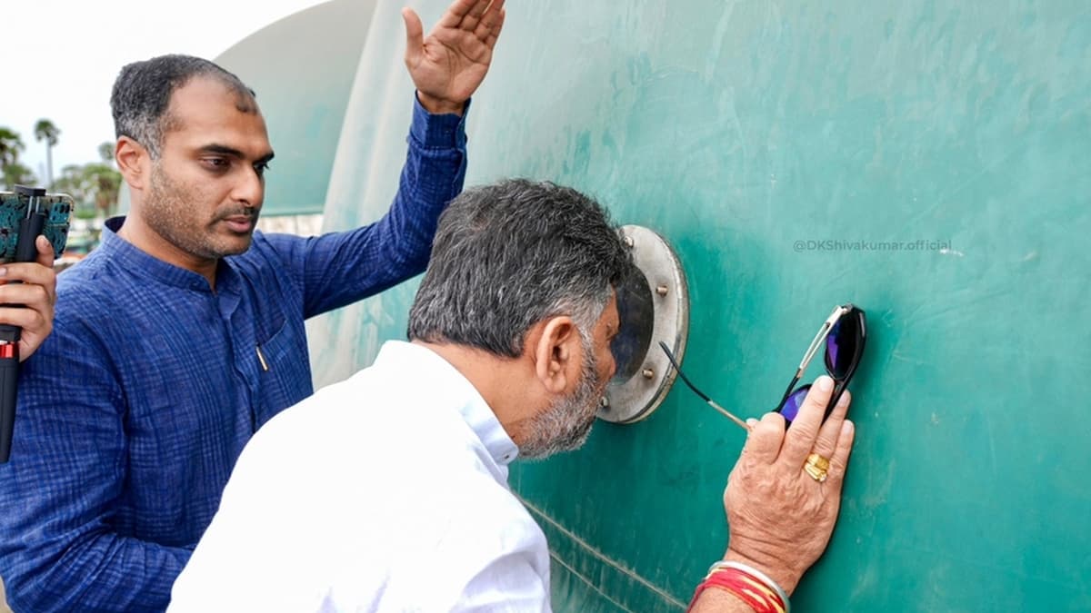 DK Shivkumar in chennai