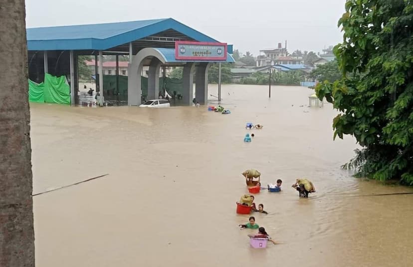 Floods in Myanmar