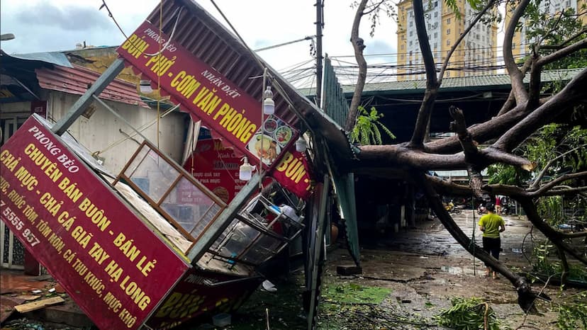 Typhoon Yagi causes havoc in Vietnam