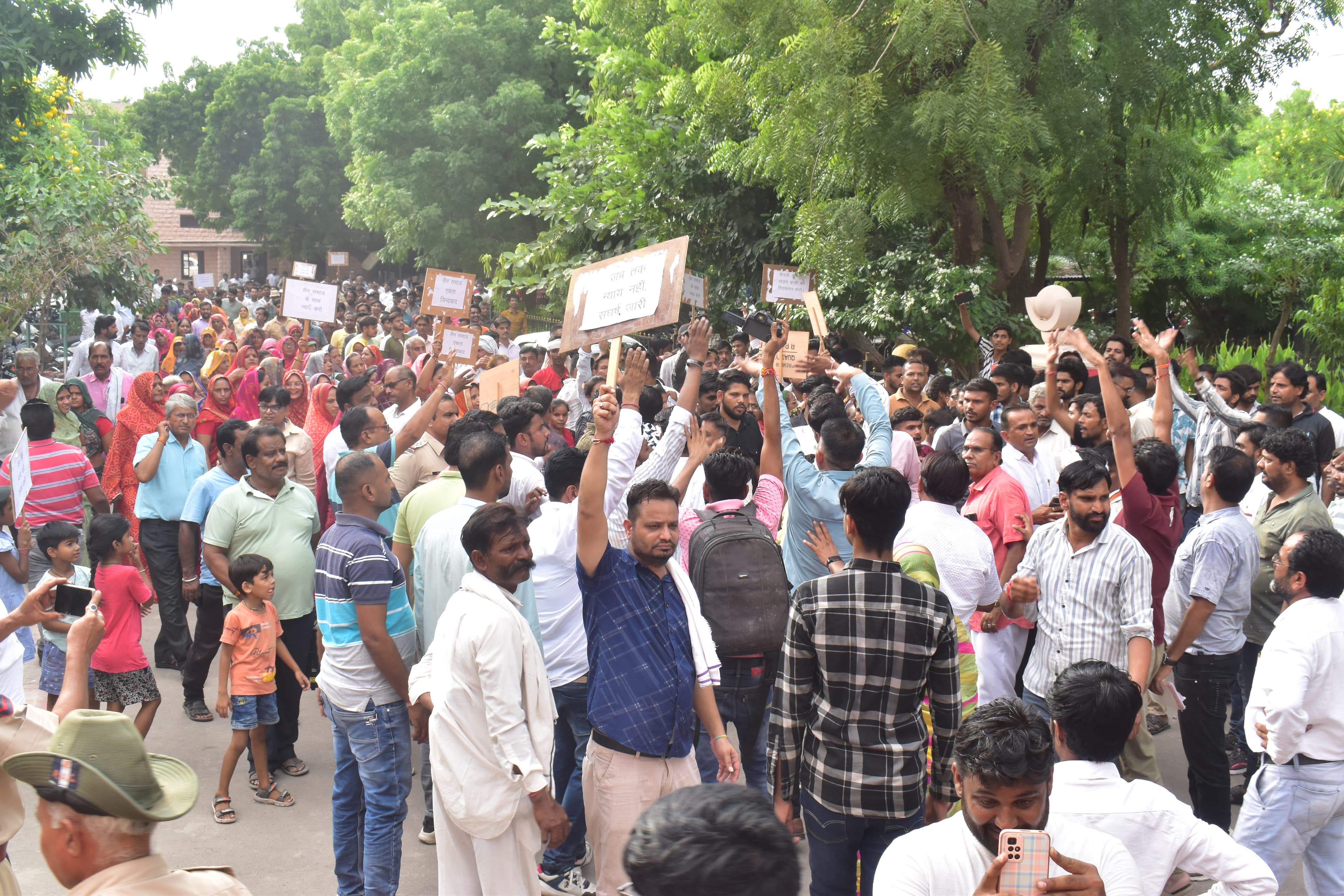 People of Sen community expressed anger over breaking of idols in Sen temple.