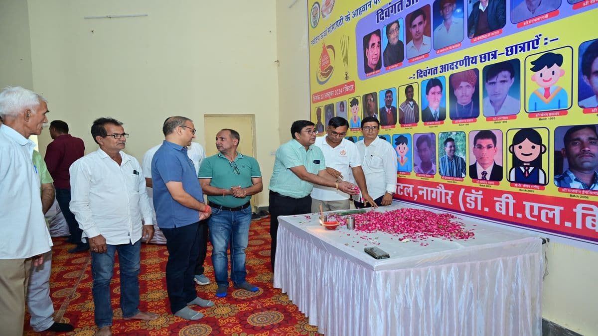 blood donation camp at Nagaur