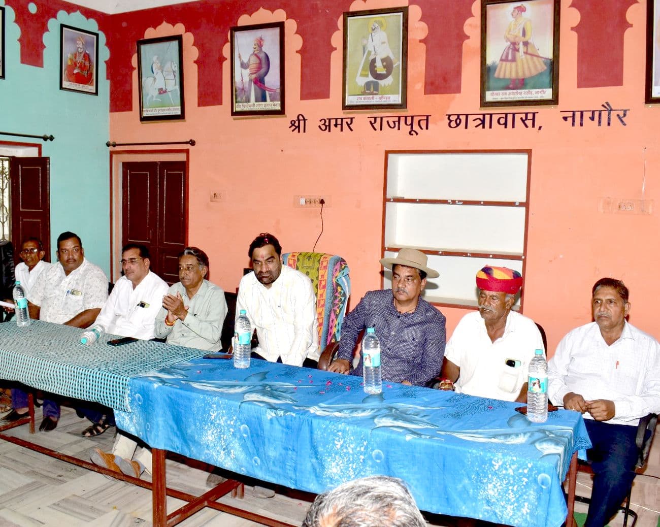 MP laid the foundation stone of digital library in Amar Rajput hostel