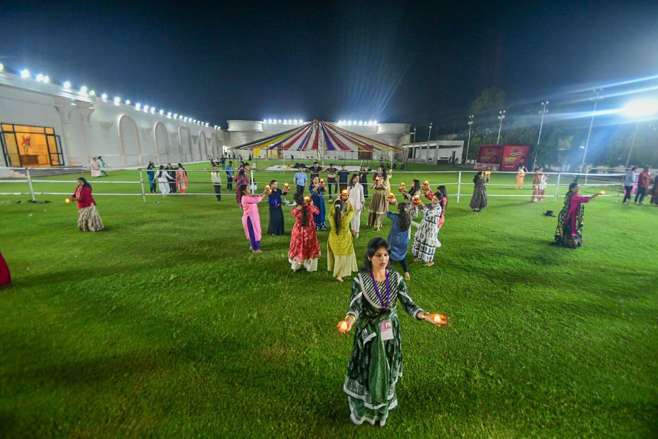 Rajasthan patrika dandiya