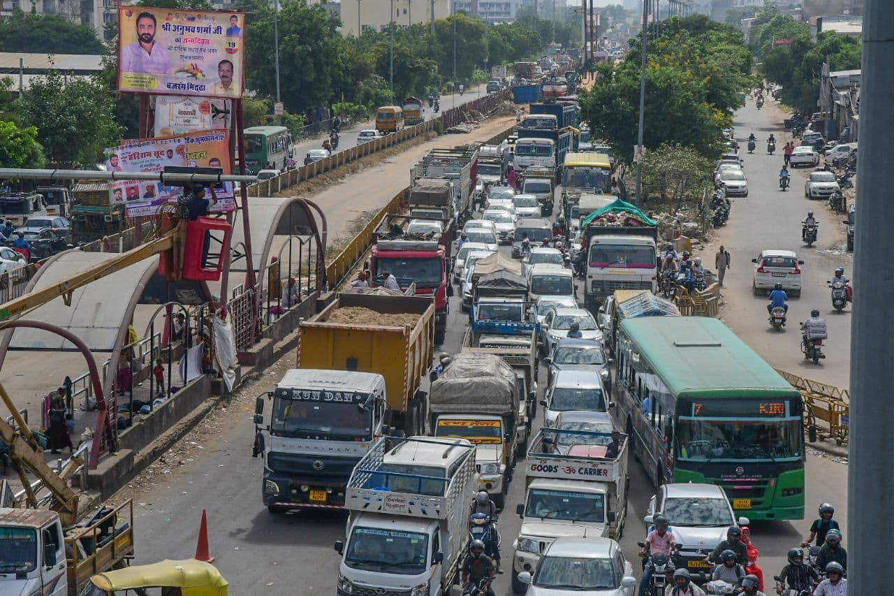 Jaipur ajmer highway jaam