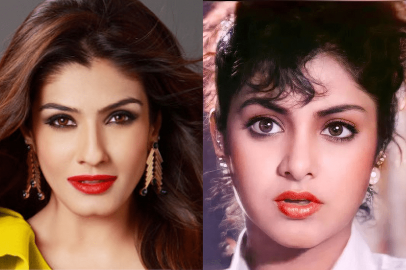 Divya Bharti-Raveena Tandon