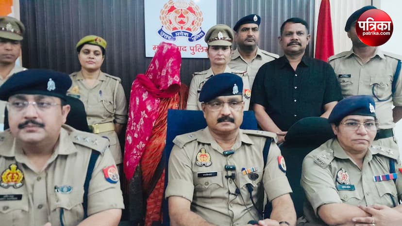 Female smuggler arrested with opium worth Rs 50 lakh in Moradabad