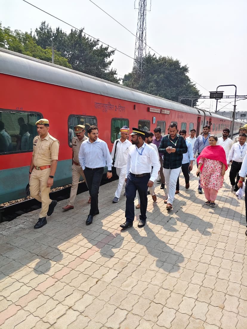 Unnao Junction Railway Station: उन्नाव जंक्शन रेलवे स्टेशन का होगा कायाकल्प, एक नंबर प्लेटफार्म के ऑफिस के लिए बन रहा नया भवन