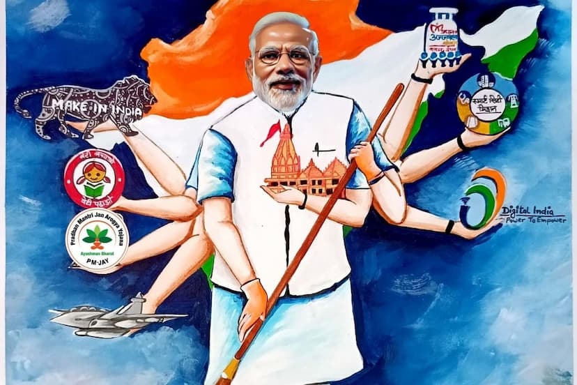 PM Modi Viral Banner