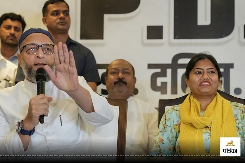 UP ByElection 2024 Asaduddin Owaisi says Will fight together with Pallavi Patel's Apna Dal-Kamerawadi