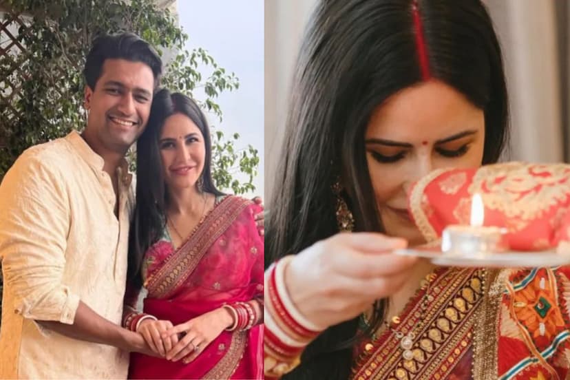 katrina vicky first karwa chauth