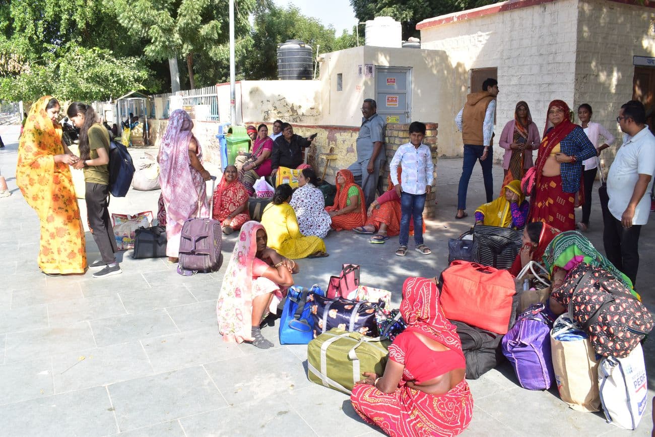 Instead of 'rejuvenating' Nagaur railway station, it was turned into 'junk'.