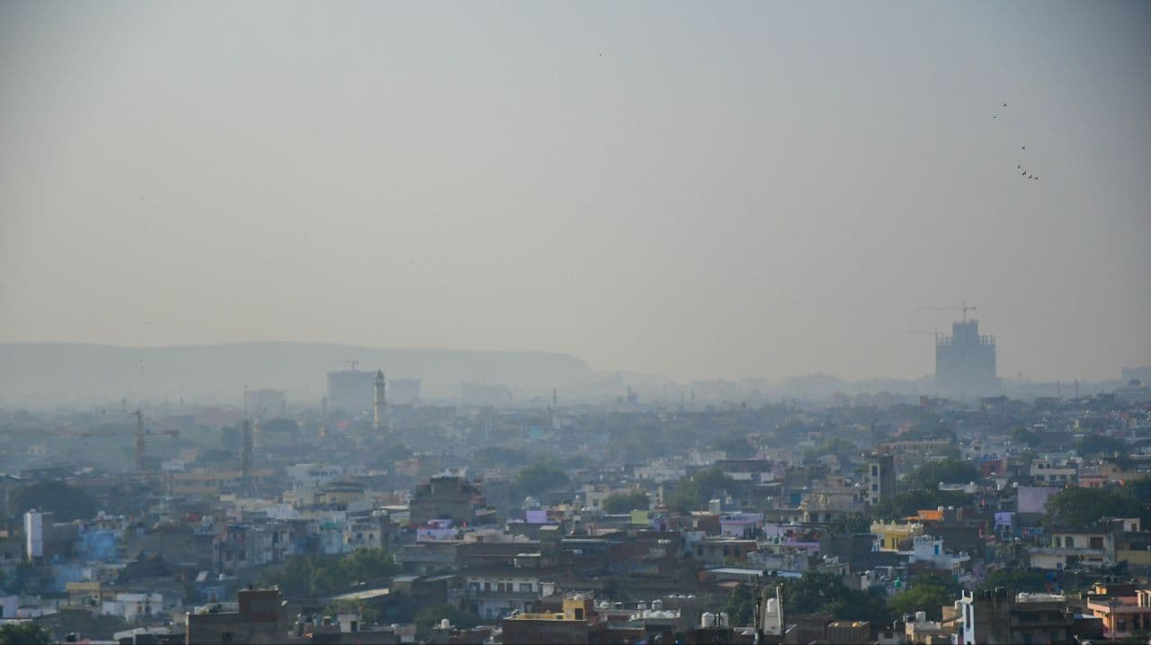 Air quality in bad in jaipur