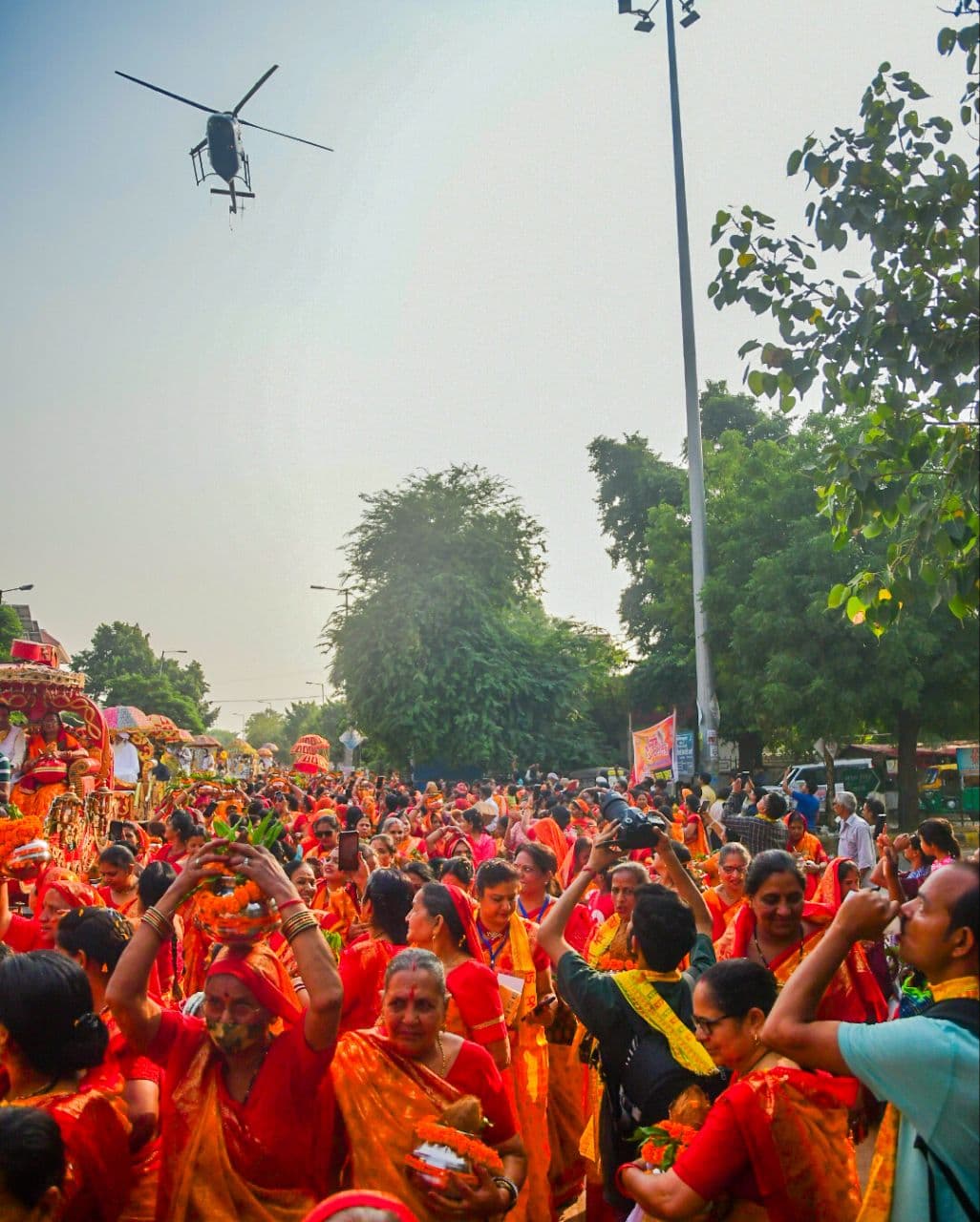 Vidhyadhar nagar stadium ram katha