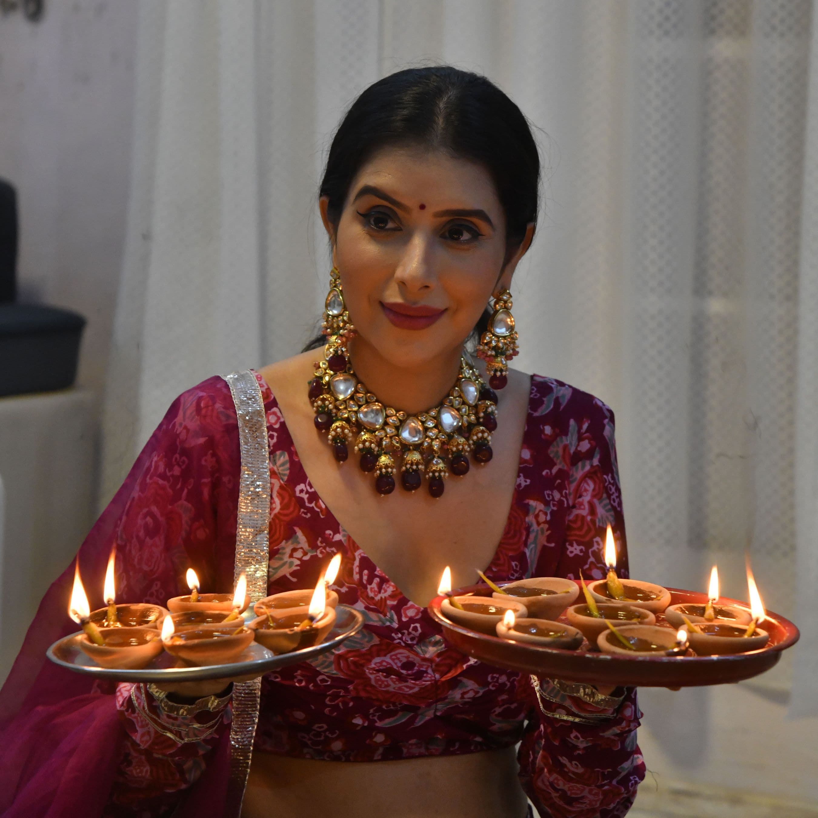 Sparkling festival of lights on Diwali