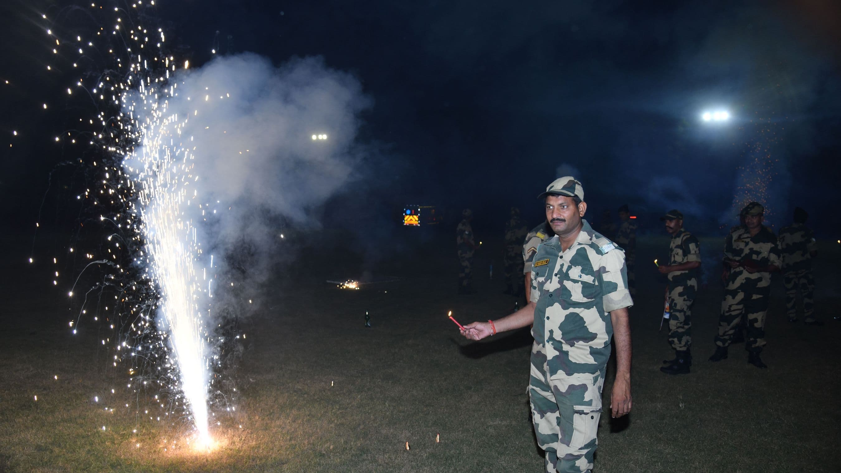 Sparkling festival of lights on Diwali