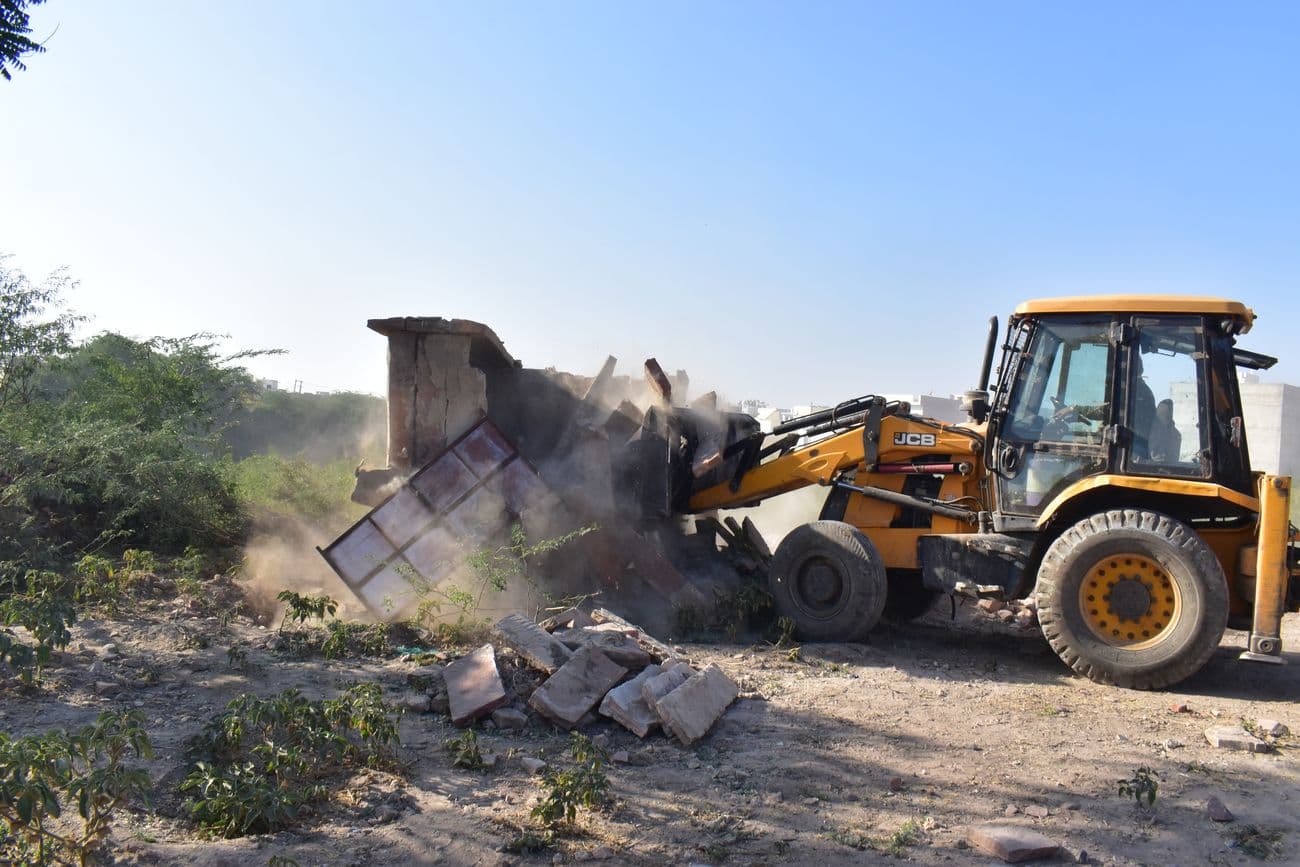 Encroachment on Journalist Colony and surrounding land removed