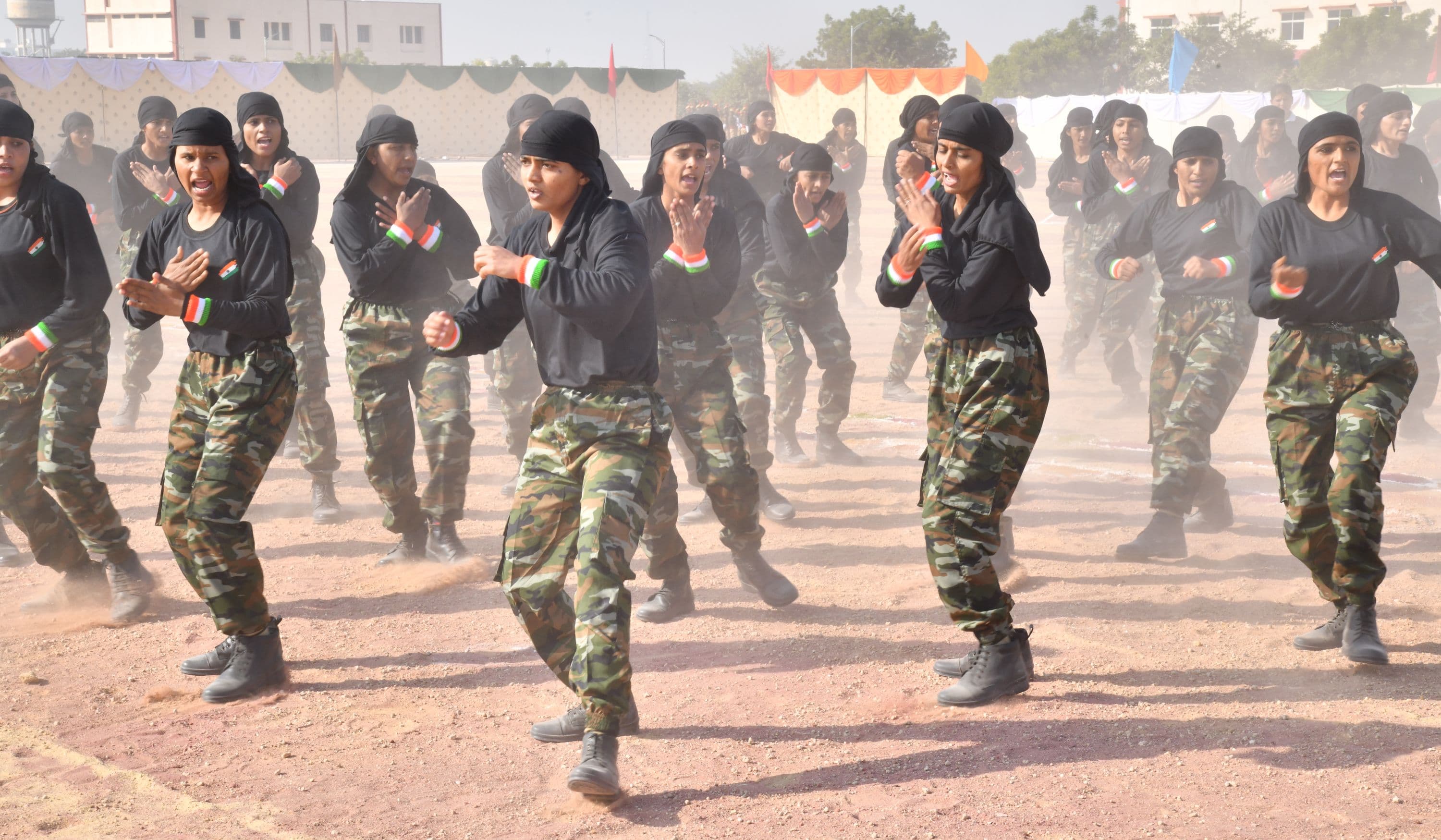 Diwasant Parade Ceremony: A spectacular display of mortar