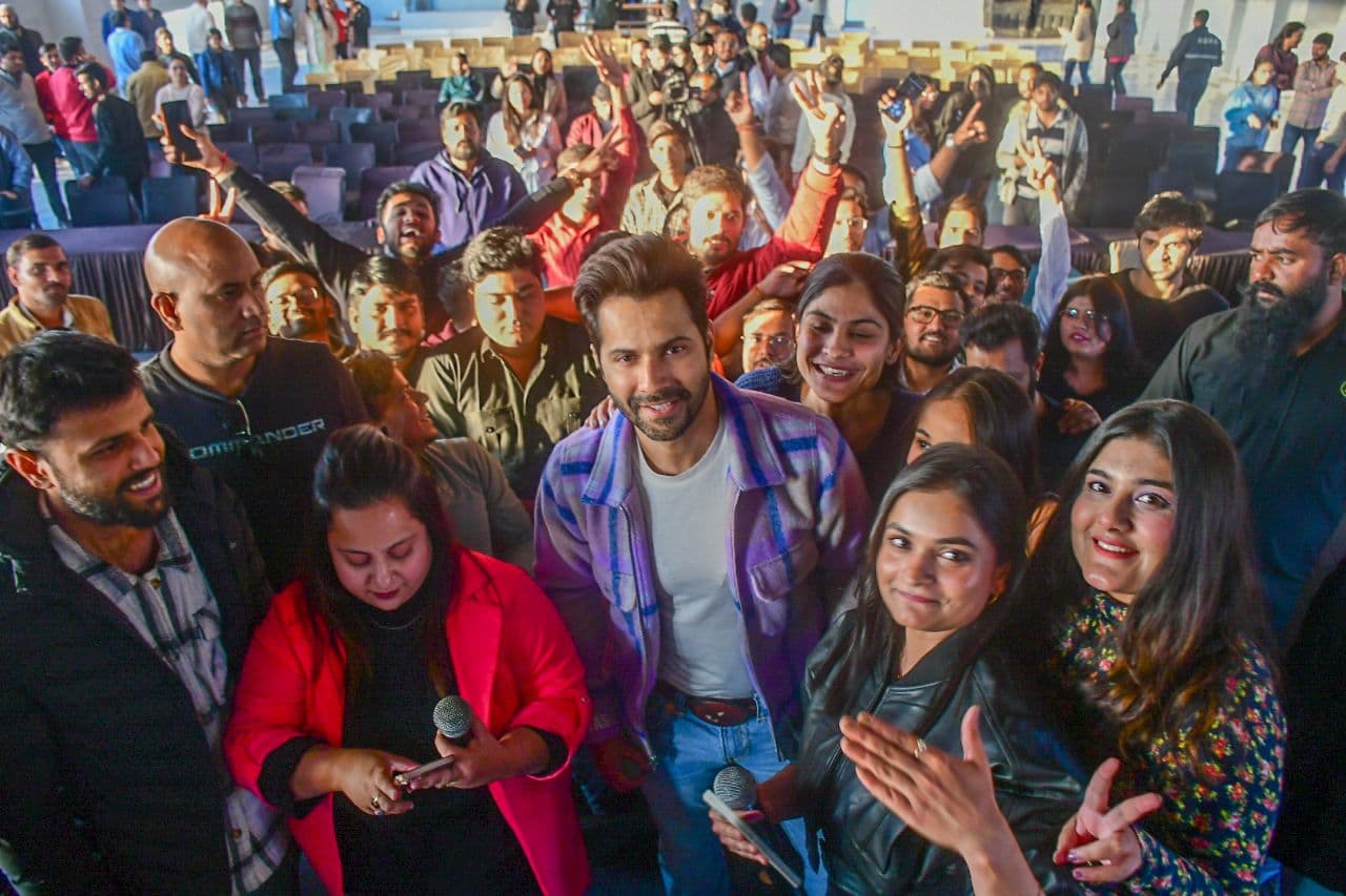 Varun dhawan in jaipur