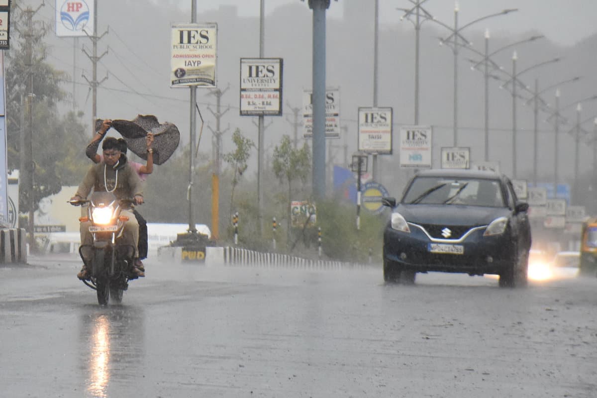 Rain in Bhopal