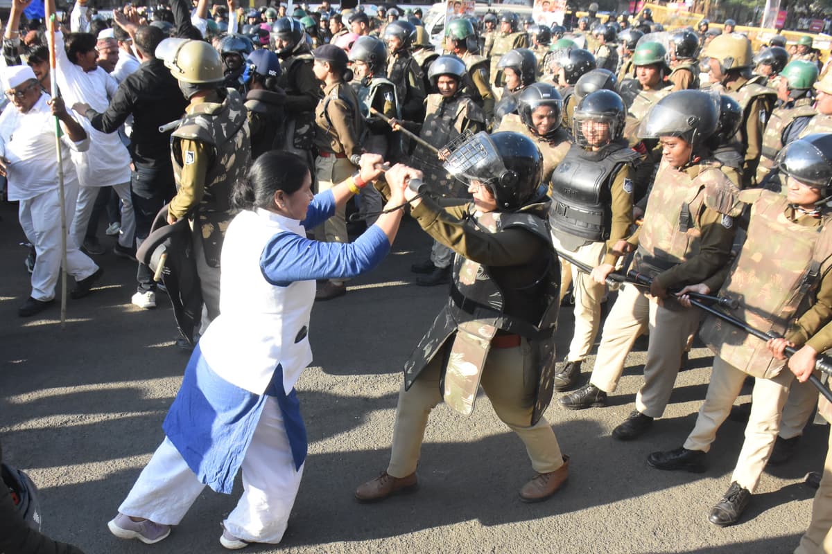 Congress Protest