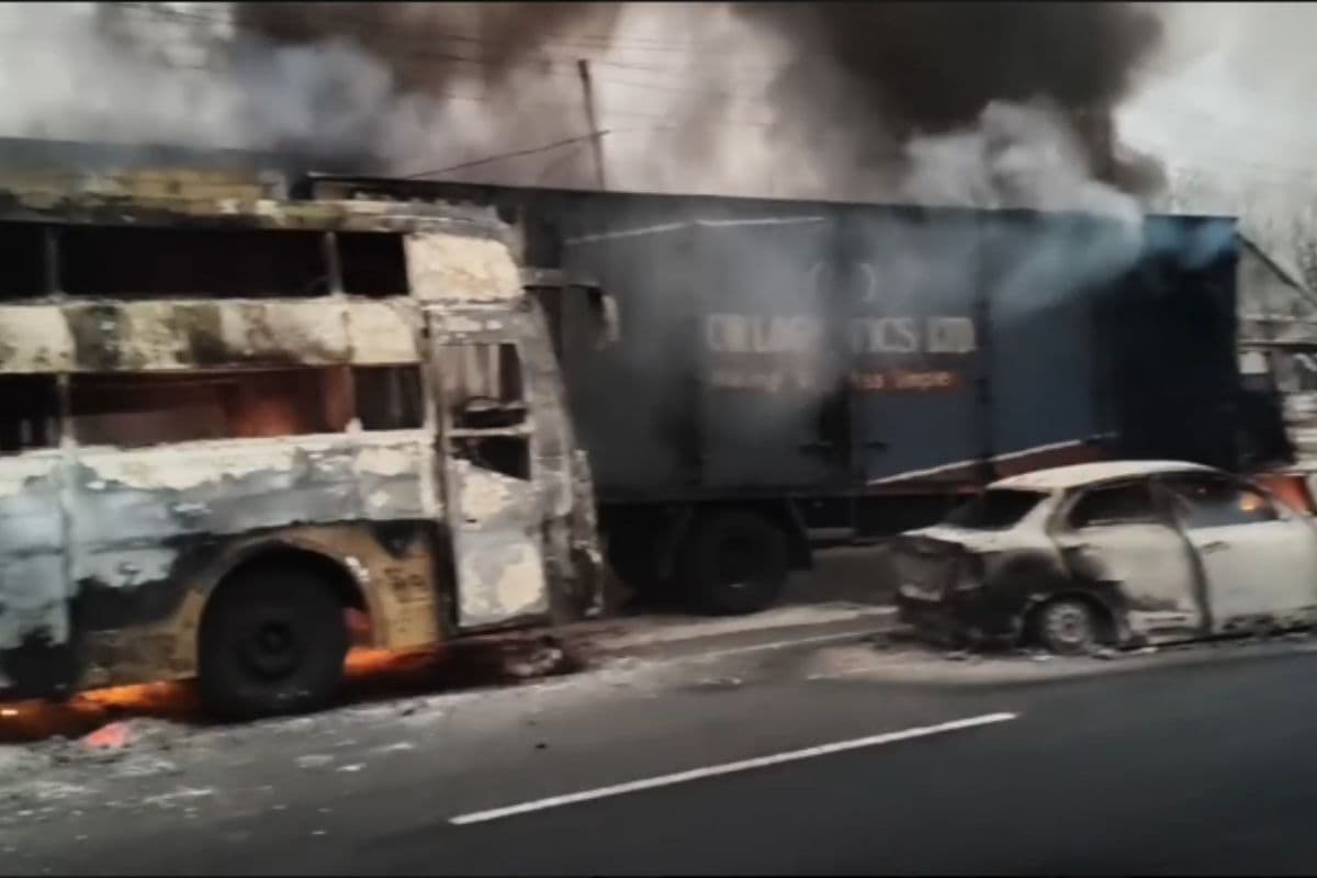 Truck Blast In Jaipur