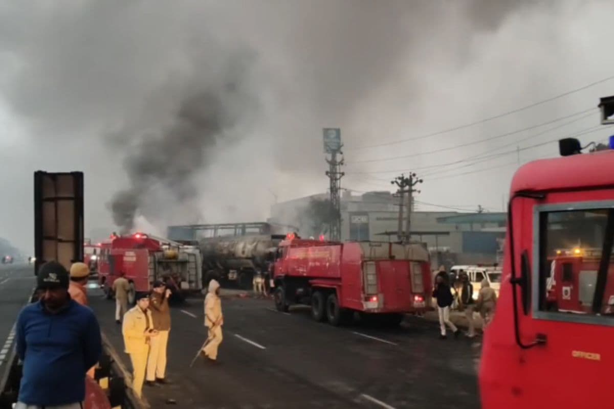 Truck Blast In Jaipur