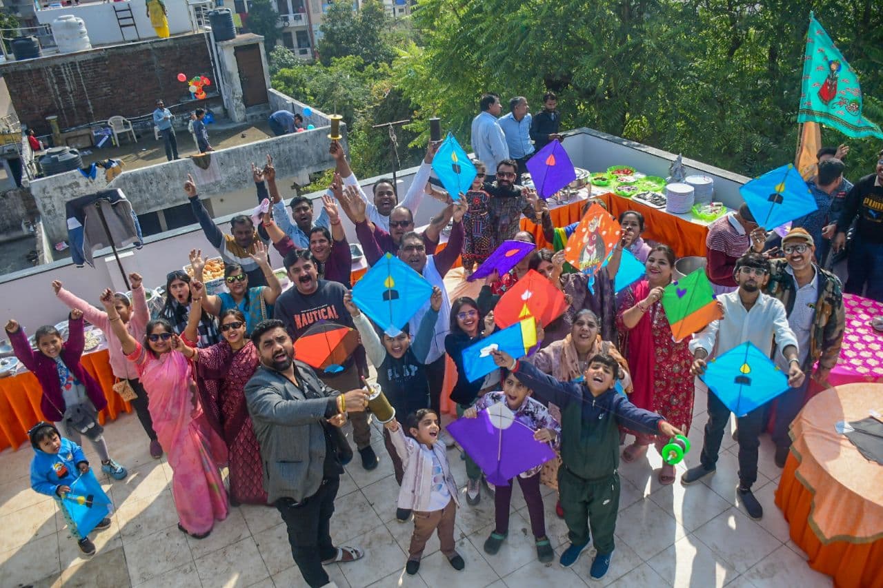 Makar sankranti festival celebration 