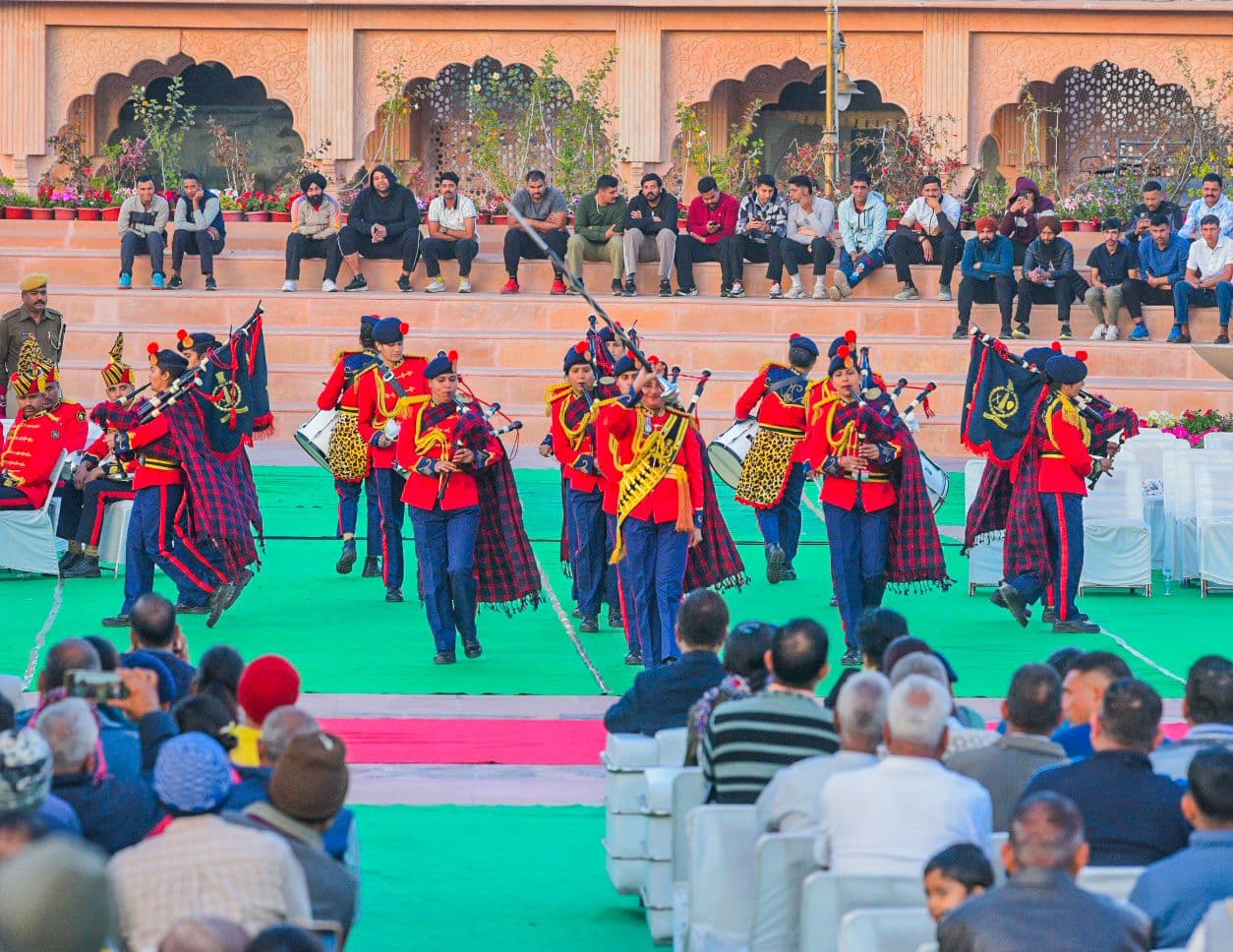 Police band performance 